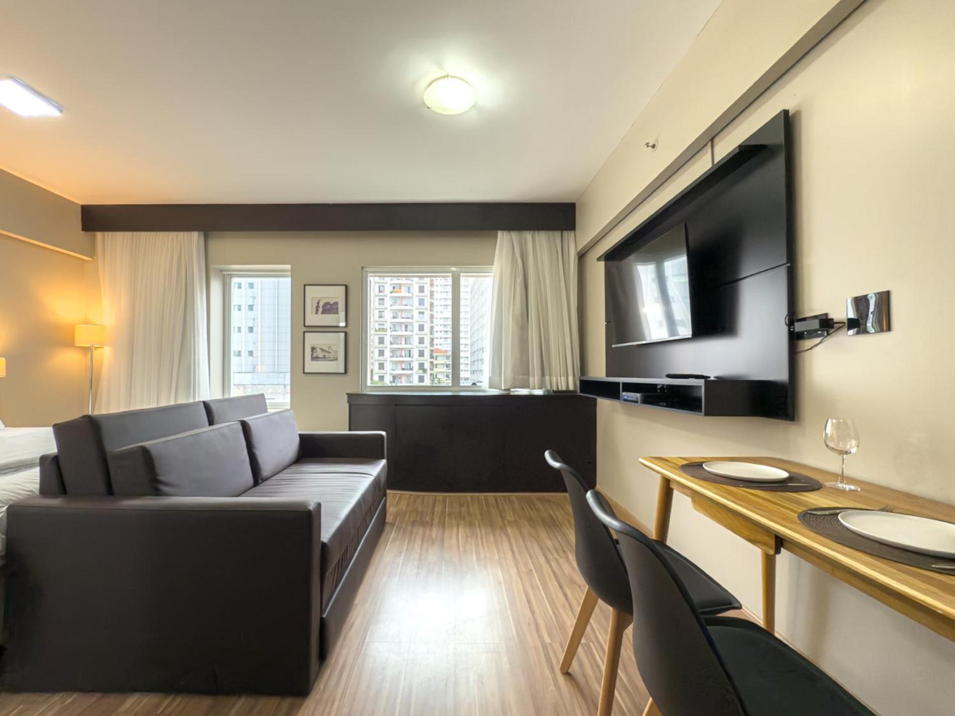 Flat 702 Suite Patio Paulista - Bela Vista Sao Paulo Dış mekan fotoğraf